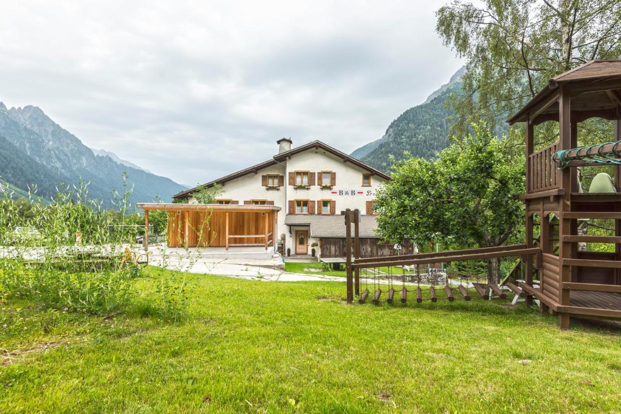 B&B Pranzaira Vicosoprano Exterior photo